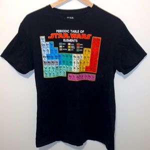 Star Wars Periodic Table T Shirt